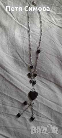 сребърно колие 