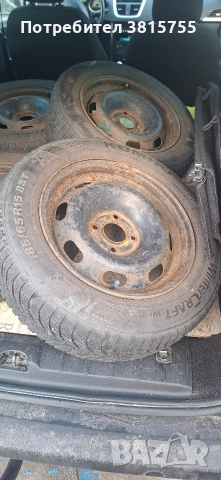 гуми с джанти 2-ра употреба 185/65/15, снимка 3 - Гуми и джанти - 52976898