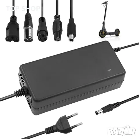 54.6V 2A литиево йонно зарядно устройство за електрическа тротинетка скутер колело, снимка 2 - Друга електроника - 48938417