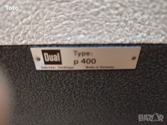 Грамофон DUAL p400, снимка 3 - Грамофони - 53248929