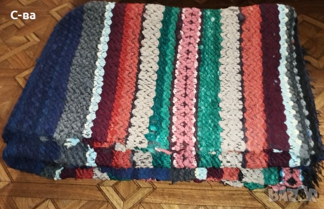 Черга, памучна, ръчно тъкана , снимка 3 - Други - 53138206