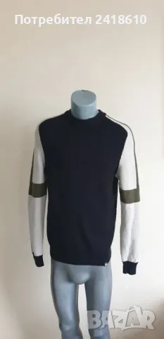 Colmar Made in Italy Wool / Mens Size M ОРИГИНАЛ! Мъжки Пуловер!, снимка 7 - Пуловери - 48474030