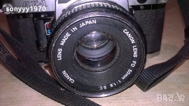 canon апарат+canon обектив-made in japan-внос франция, снимка 9 - Фотоапарати - 26956843