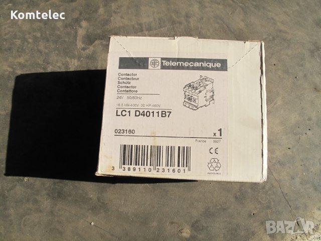 Контактор telemecanique LC1 D4011B7, снимка 2 - Резервни части за машини - 28377459