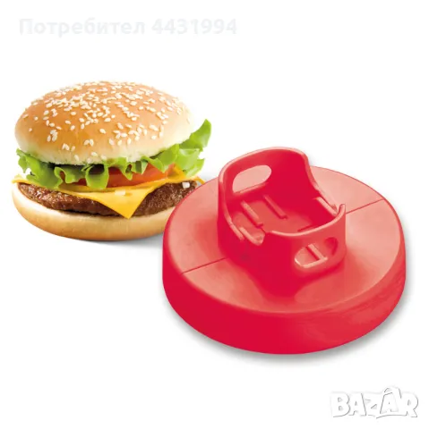 Уред за оформяне на кюфте за бургер Tescoma Presto, снимка 1