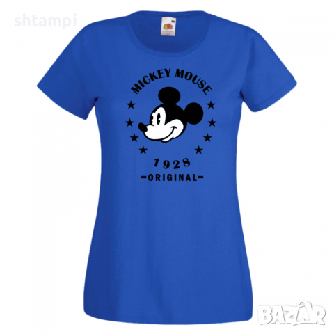 Дамска тениска Mickey Mouse Original 1928 Мини Маус,Микки Маус.Подарък,Изненада,, снимка 2 - Тениски - 36528753