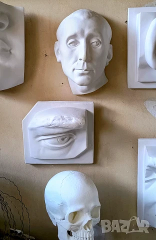 Гипсова Глава / Маска / Обущаря / Niccolo da Uzzano, снимка 6 - Други - 51236040