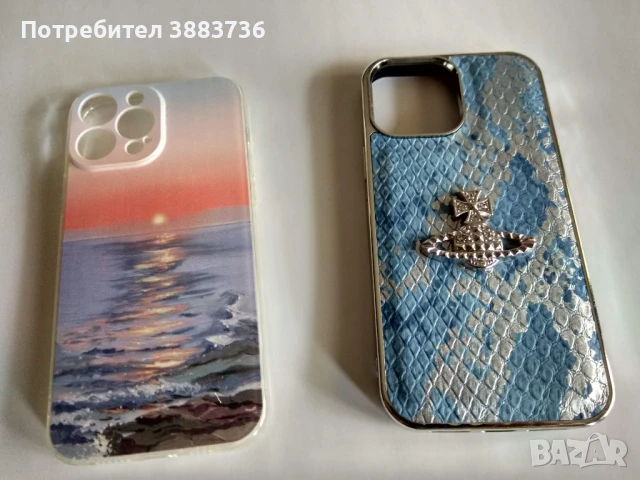 Калъф за iPhone 16 Pro-змийска кожа и корона, снимка 3 - Apple iPhone - 50565034
