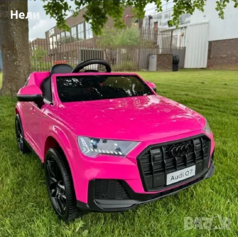 Акумулаторен джип Audi Q7 12V , снимка 6 - Електрически играчки - 50271047