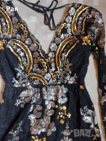 Елегантен къс гащеризон BEBE, снимка 6 - Гащеризони - 50705731