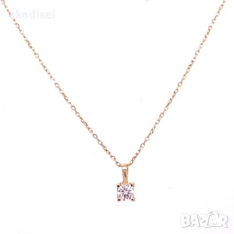 Златно колие 1,41гр. 42,0см. 14кр. проба:585 модел:34445-6, снимка 1