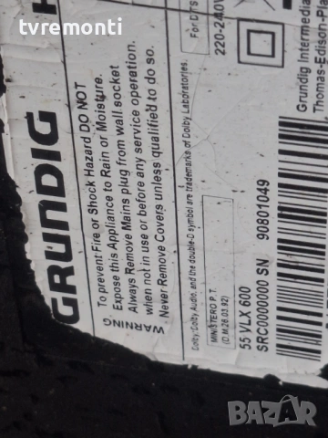 MAIN BOARD, Z02190R-5,for, GRUNDIG 55VLX600 55inc DISPLAY 057T55D14C, снимка 8 - Части и Платки - 53511165