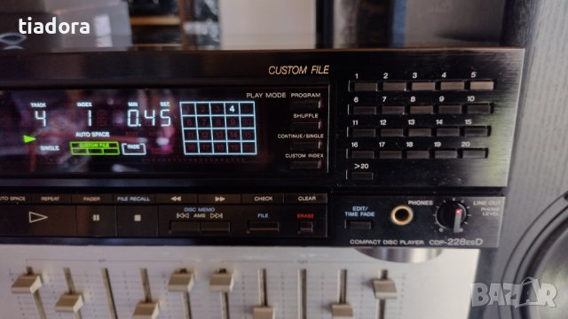 Sony CDP-228ESD CD player, снимка 14 - Ресийвъри, усилватели, смесителни пултове - 40567764