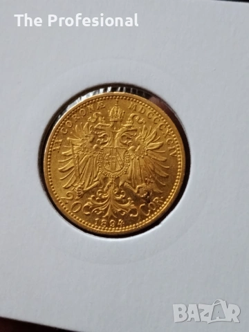Златна монета Австрия, снимка 6 - Нумизматика и бонистика - 53185100