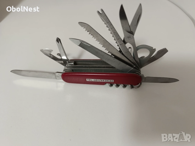Vintage Victorinox Champion / Officier Suisse” SAK - мултиинструмент, Swiss Made”, снимка 2 - Ножове - 52368667