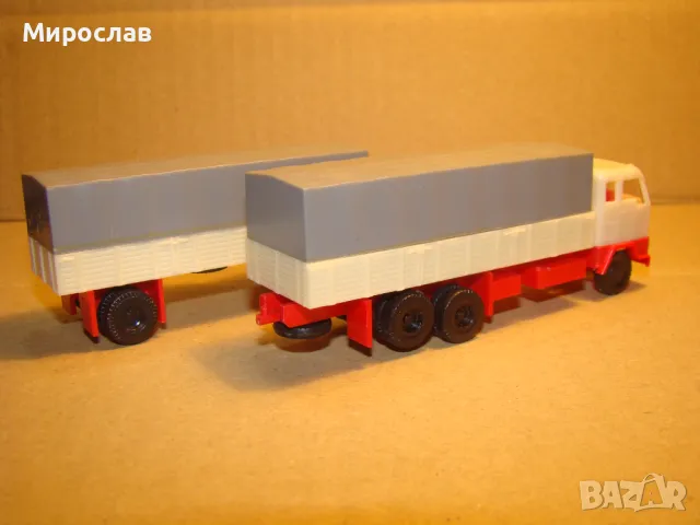 IGRA? H0 1/87 VOLVO F 89 КАМИОН TIR МОДЕЛ КОЛИЧКА ВЛЕКАЧ, снимка 6 - Колекции - 48456632