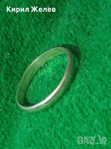 Стара сребърна фина халка пръстен висока проба сребро майсторска изработка 38271, снимка 2 - Антикварни и старинни предмети - 40935129