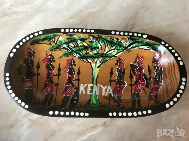 НОВ автентичен дървен съд Кения