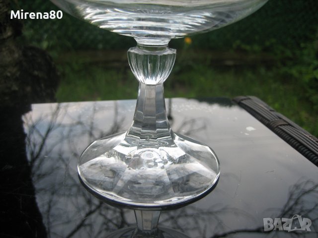 Кристални чаши за шампанско - 5 бр. , снимка 4 - Сервизи - 40853625