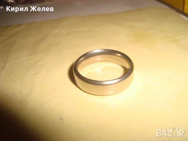 ПРЪСТЕН БЛАГОРОДНА НЕРЪЖДАЕМА СТОМАНА ХАЛКА 23802, снимка 6 - Пръстени - 33362650