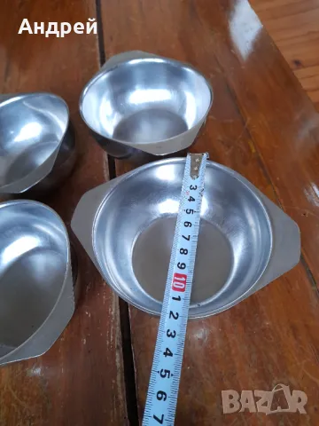 Стара неръждаема паница,паници,неръждавейка #8, снимка 3 - Други ценни предмети - 48452612