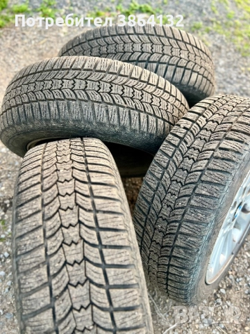 Джанти със зимни гуми 195/55/16-5х120, снимка 7 - Гуми и джанти - 52512322