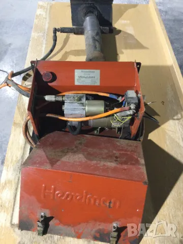48 v. Хидравлична помпа с цилиндър 5 т. На фирмата Hesselman, снимка 4 - Индустриална техника - 49691769