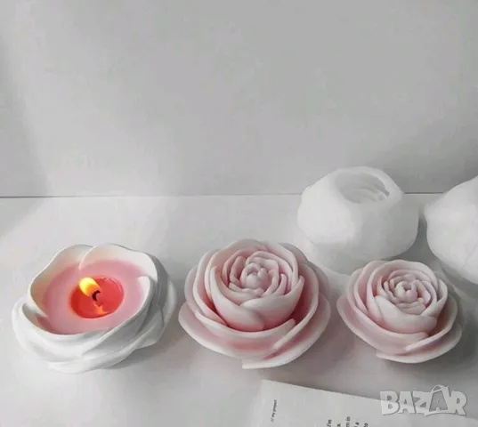 Молд роза голяма 7 см (8)