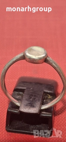 Сребърен пръстен, снимка 4 - Пръстени - 52684547