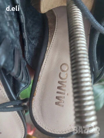 Mimco Australia Size 37.100% Кожа Страхотни чехли, снимка 4 - Чехли - 51233944