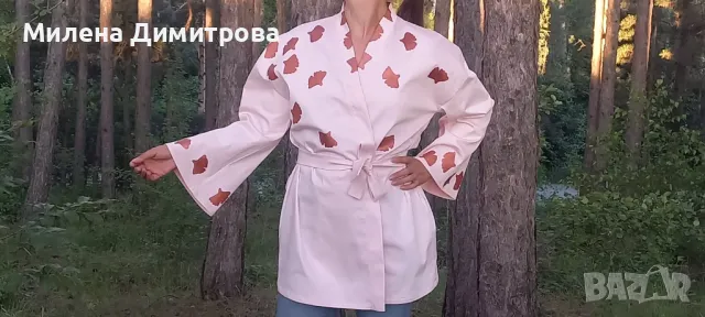 Ръчно рисувани дамски кимона , снимка 6 - Сака - 48883306