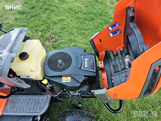 ТРАКТОРНА КОСАЧКА HUSQVARNA 22.КОНЯ. ПЕРФЕКТНА CTH 220 TWIN, снимка 16 - Градинска техника - 52740100