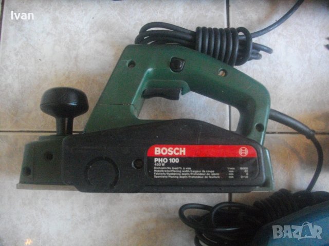 BOSCH-Синя Профи/Зелена Серия-Ел.Ренде-Хобел-900W-600W-750W-450W-Швейцария/Германия-Различни-Отлични, снимка 6 - Други инструменти - 37456540