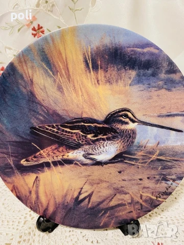 порцеланова чиния за стена 6 , снимка 2 - Декорация за дома - 51370127