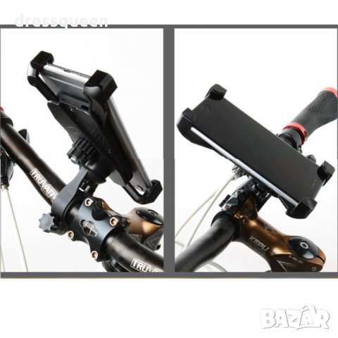 2612 Универсална стойка за телефон за велосипед 360градуса, снимка 9 - Аксесоари за велосипеди - 28498470