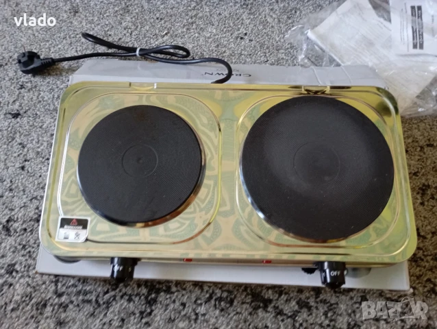 Електрически двоен котлон CROWN 2500W