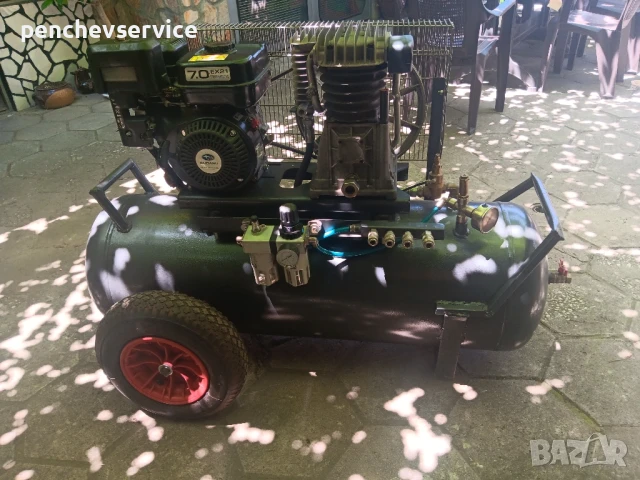 мобилен компресор 200литра