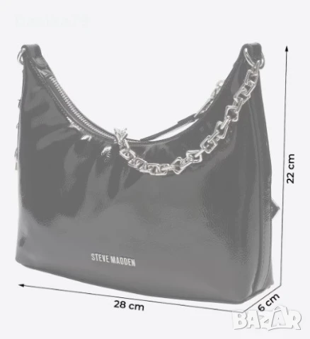 Луксозна дамска чанта на Steve Madden, снимка 2 - Чанти - 51369751