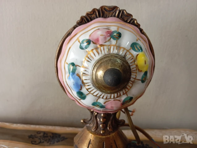 Винтидж аплик за стена, снимка 2 - Лампи за стена - 50845140