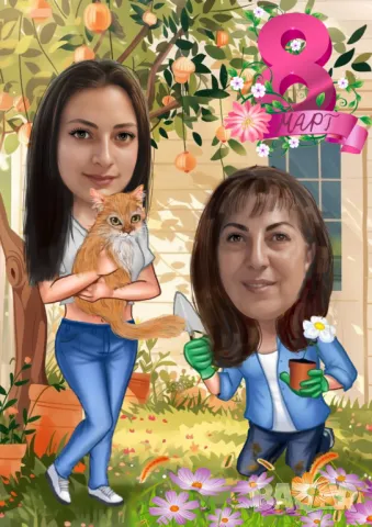 Запечатайте в карикатура вашите мечти, снимка 2 - Картини - 48554833