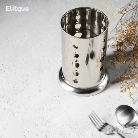 Метален органайзер за прибори, ябълки,16x10cm, снимка 3 - Други стоки за дома - 52897719