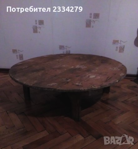 Софра паралия,стара дървена маса в много добро състояние., снимка 3 - Антикварни и старинни предмети - 39284557