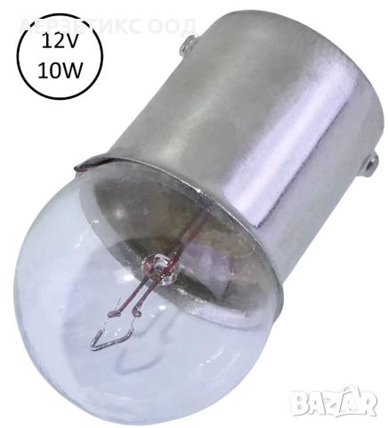 КРУШКА R10W 10W BA15S 12V