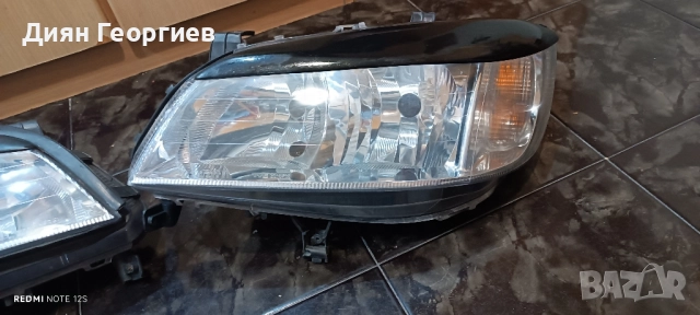 Фарове Опел Зафира/ Opel Zafira , снимка 2 - Части - 52417561