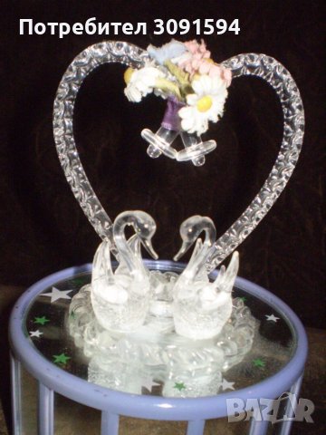 Сватбена музикална кутия  Влюбени гълъби, снимка 3 - Други - 40634518