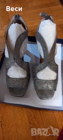 Елегантни сандали, снимка 2 - Дамски обувки на ток - 40657408