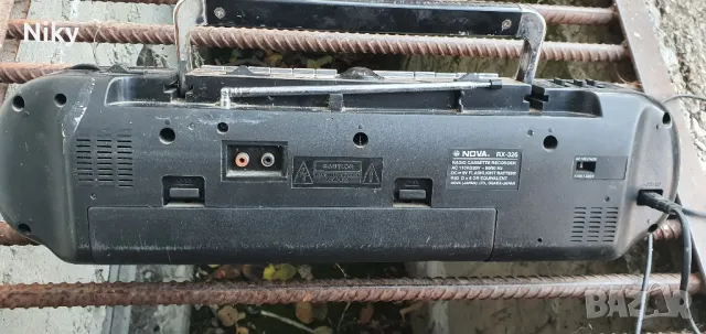 Радиокасетофон Nova , снимка 11 - Радиокасетофони, транзистори - 48101483