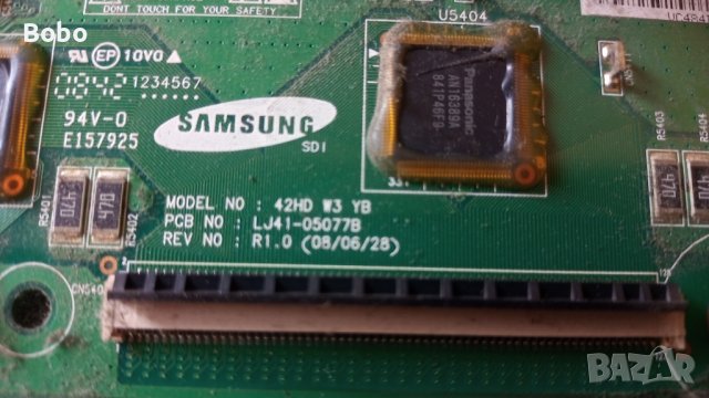 Y-MAIN BOARD LJ41-06004A , снимка 3 - Части и Платки - 40119736