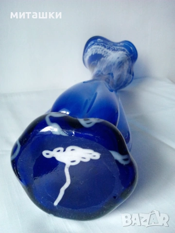 Голяма кристална ваза, снимка 4 - Вази - 53281455