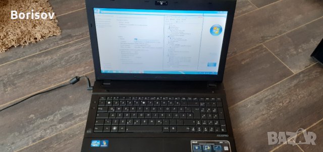 Продавам  лаптопAsus B53E - i3 , снимка 3 - Лаптопи за дома - 33211460